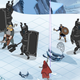 Illustration for article titled iThe Banner Saga/i is a tactical RPG with the feel of ’50s Disney animation